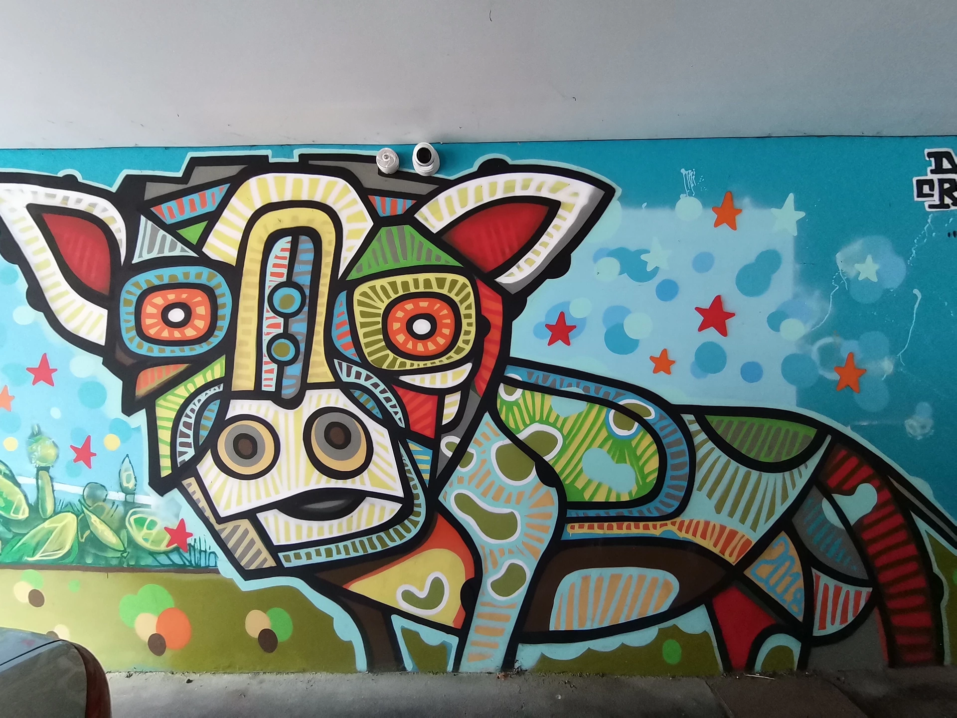 Oeuvre de Street Art réalisée par dACruZ à Hérouville-Saint-Clair