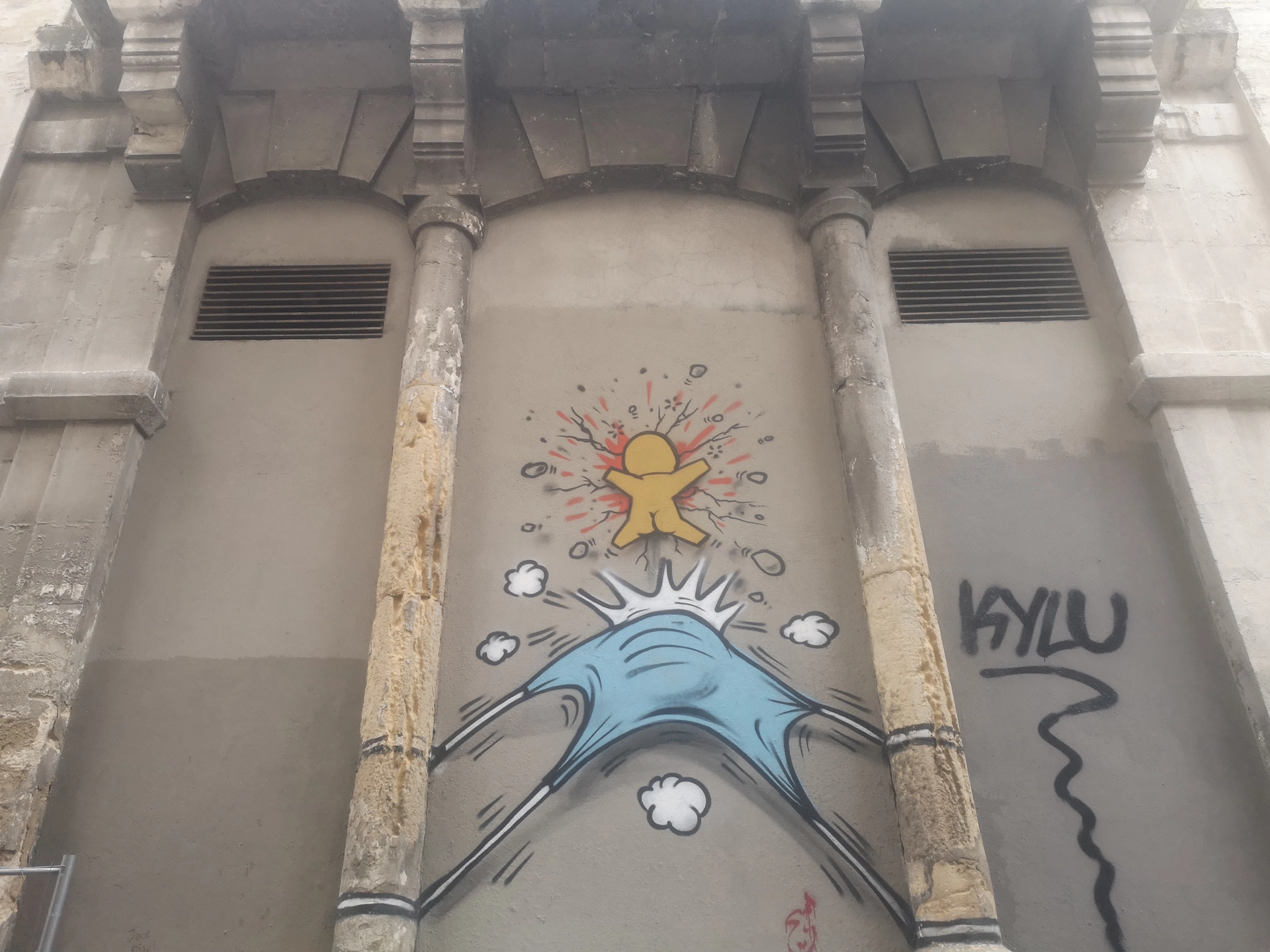 Oeuvre de Street Art réalisée par Jace à Montpellier