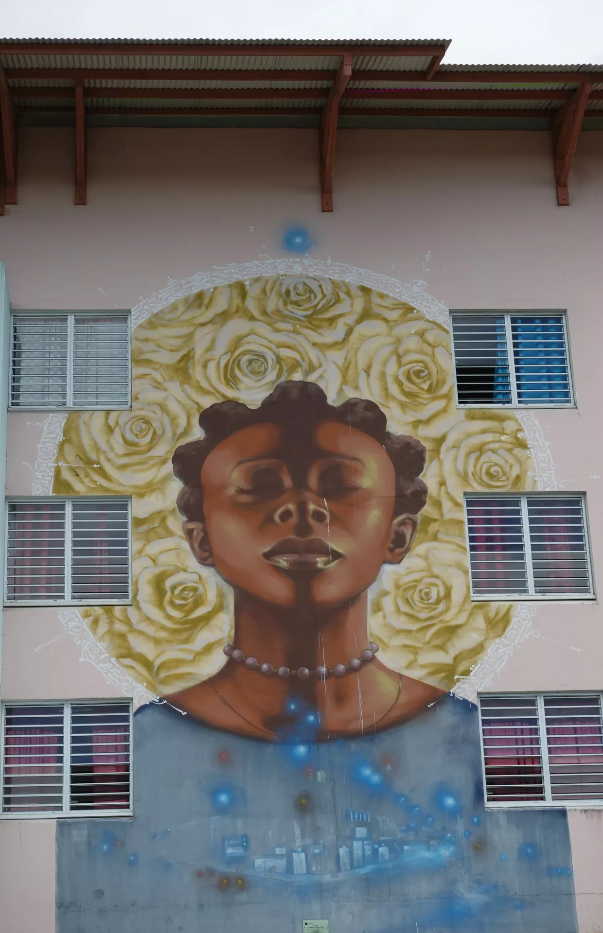 Oeuvre de Street Art réalisée par Monk.e à Kourou