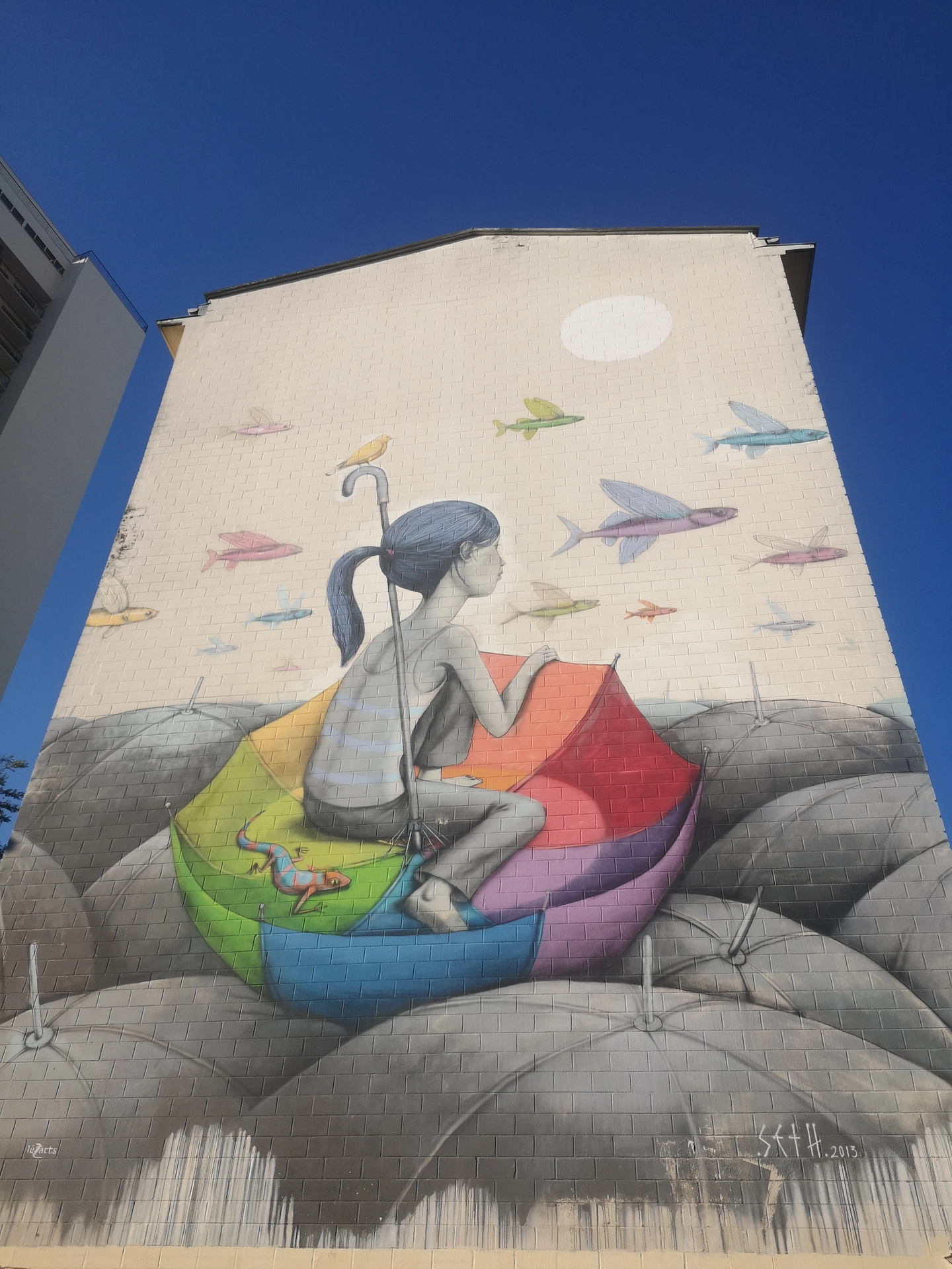 Oeuvre de Street Art réalisée par Seth à Paris