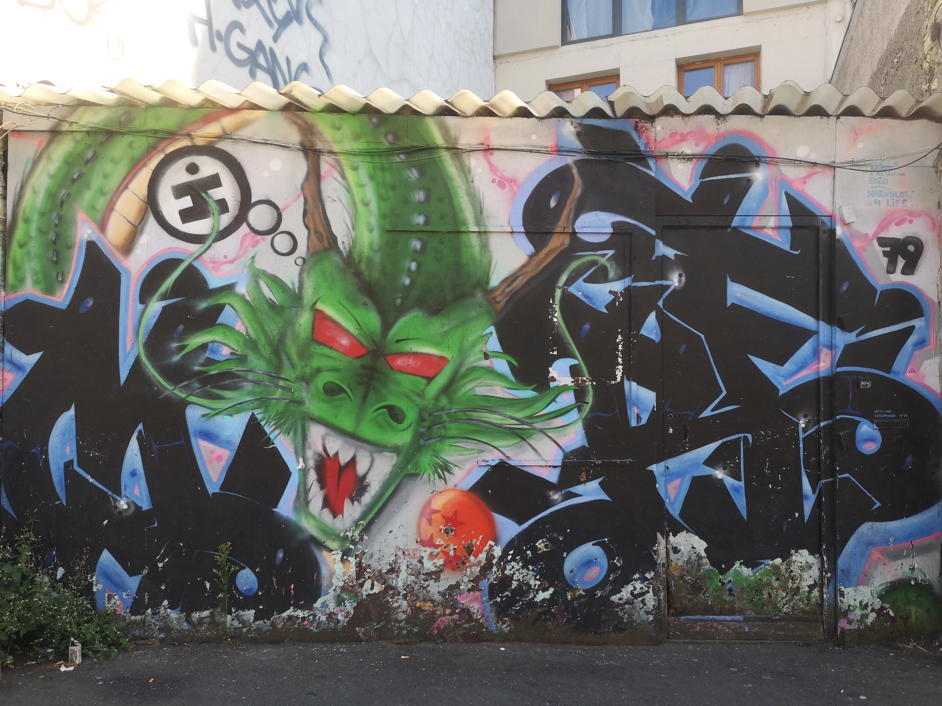 Oeuvre de Street Art à Montreuil