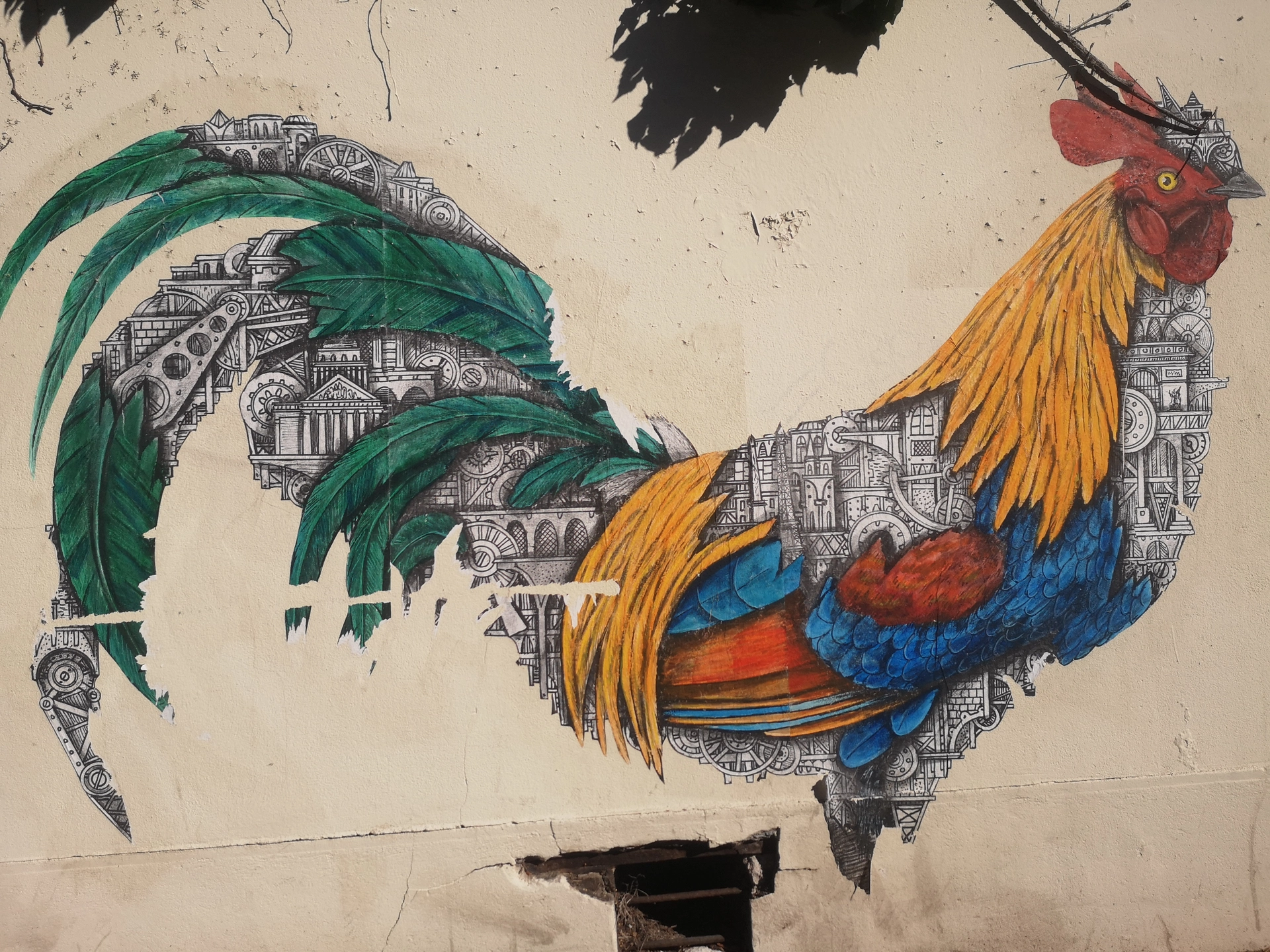 Oeuvre de Street Art réalisée par Ardif à Montreuil