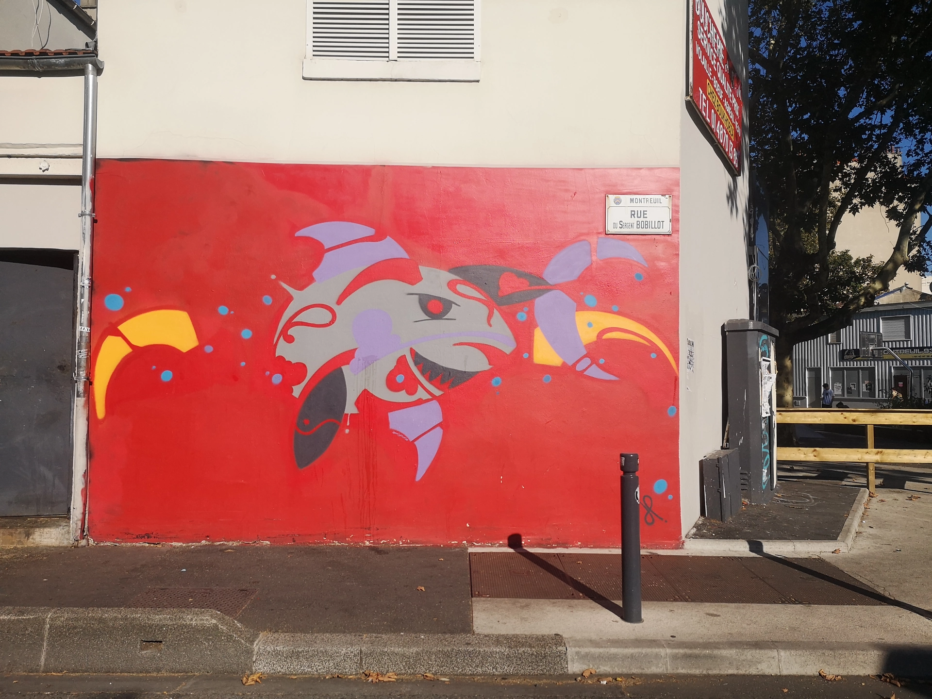 Oeuvre de Street Art réalisée par Jeanjerome à Montreuil