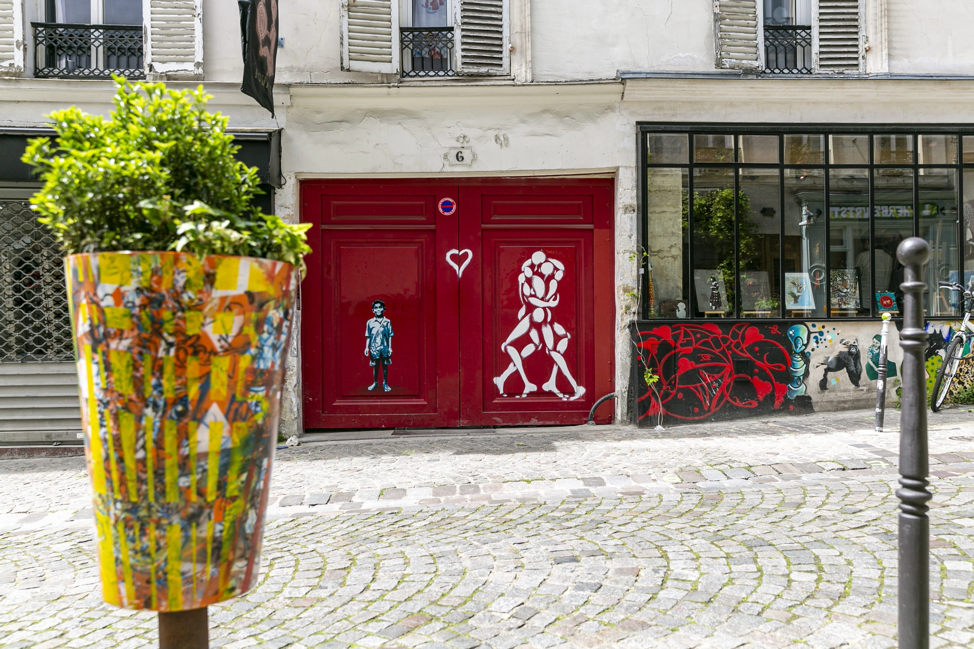 Oeuvre de Street Art réalisée par Jérôme Mesnager à Paris