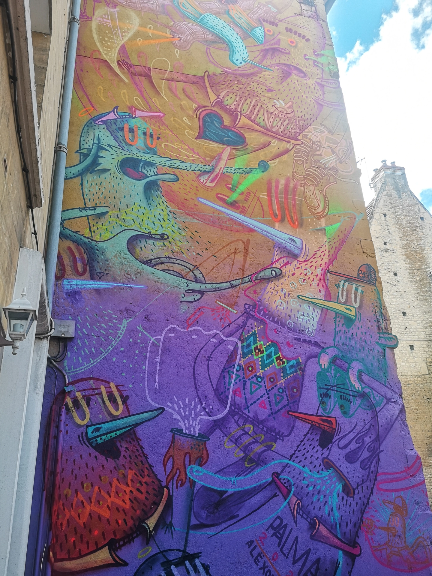 Oeuvre de Street Art réalisée par Alëxone à Caen