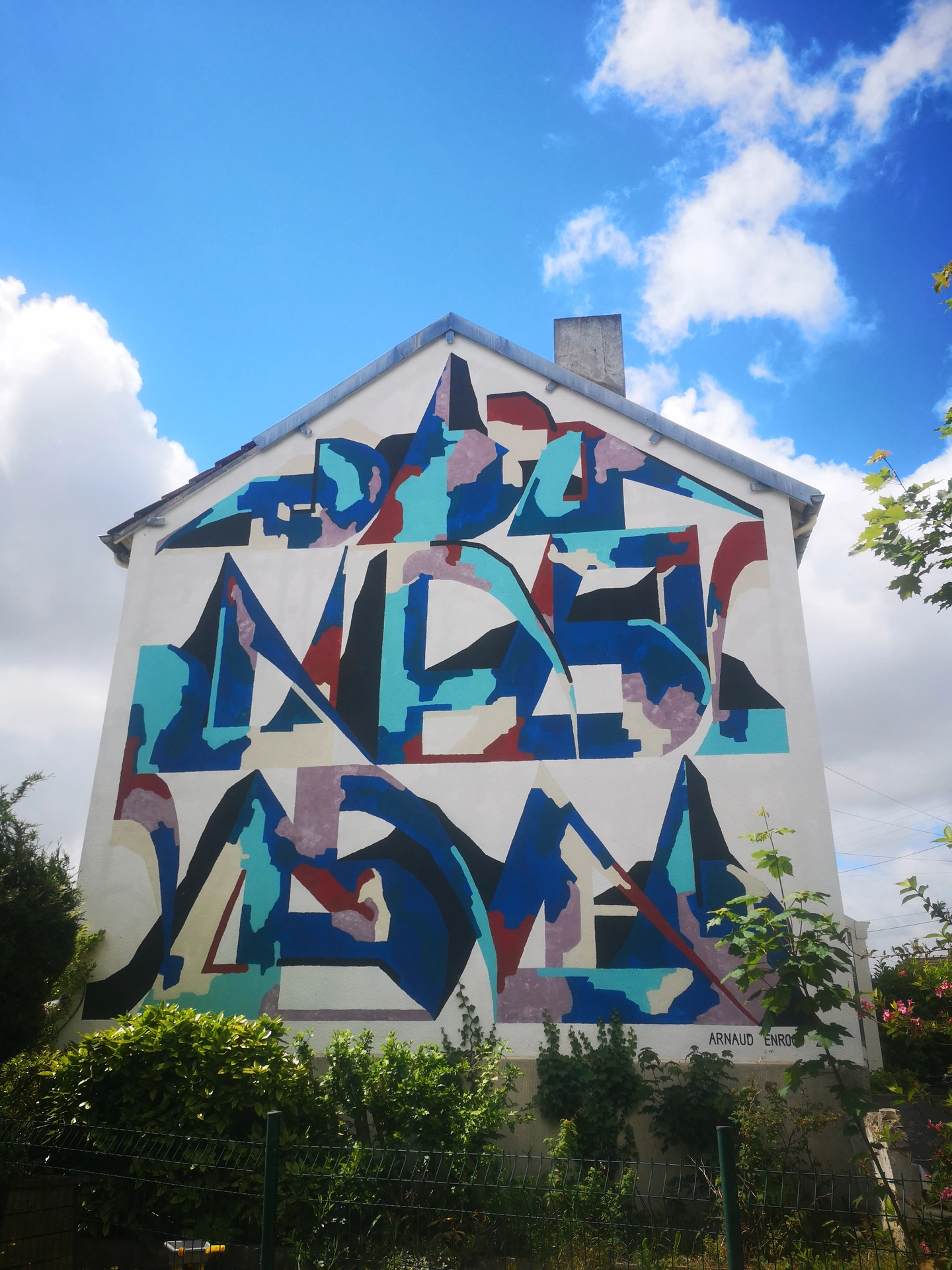 Oeuvre de Street Art à Mondeville