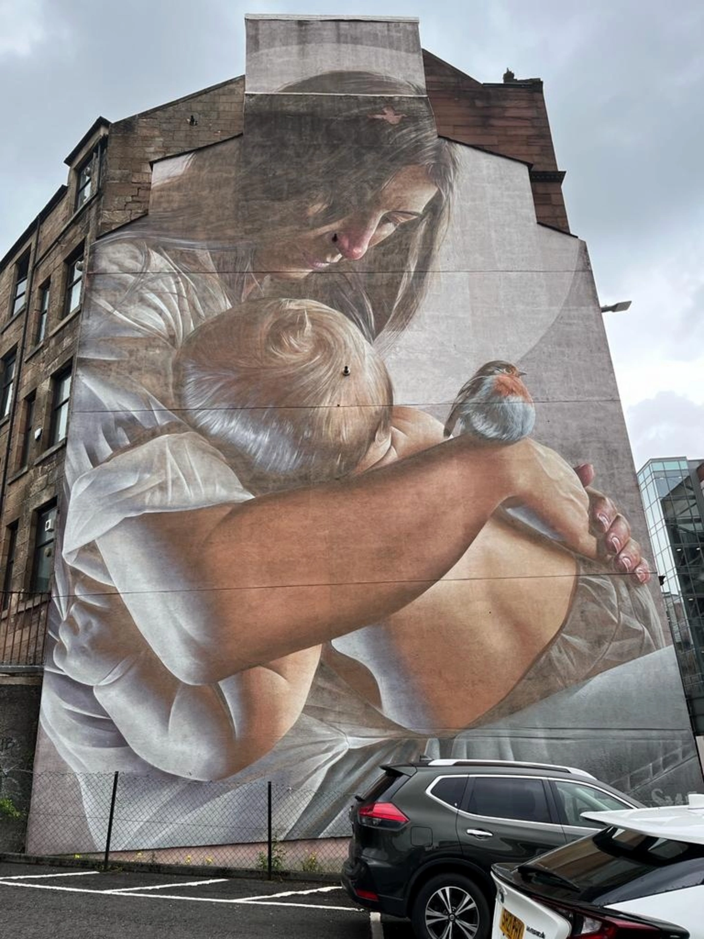 Oeuvre de Street Art à Glasgow