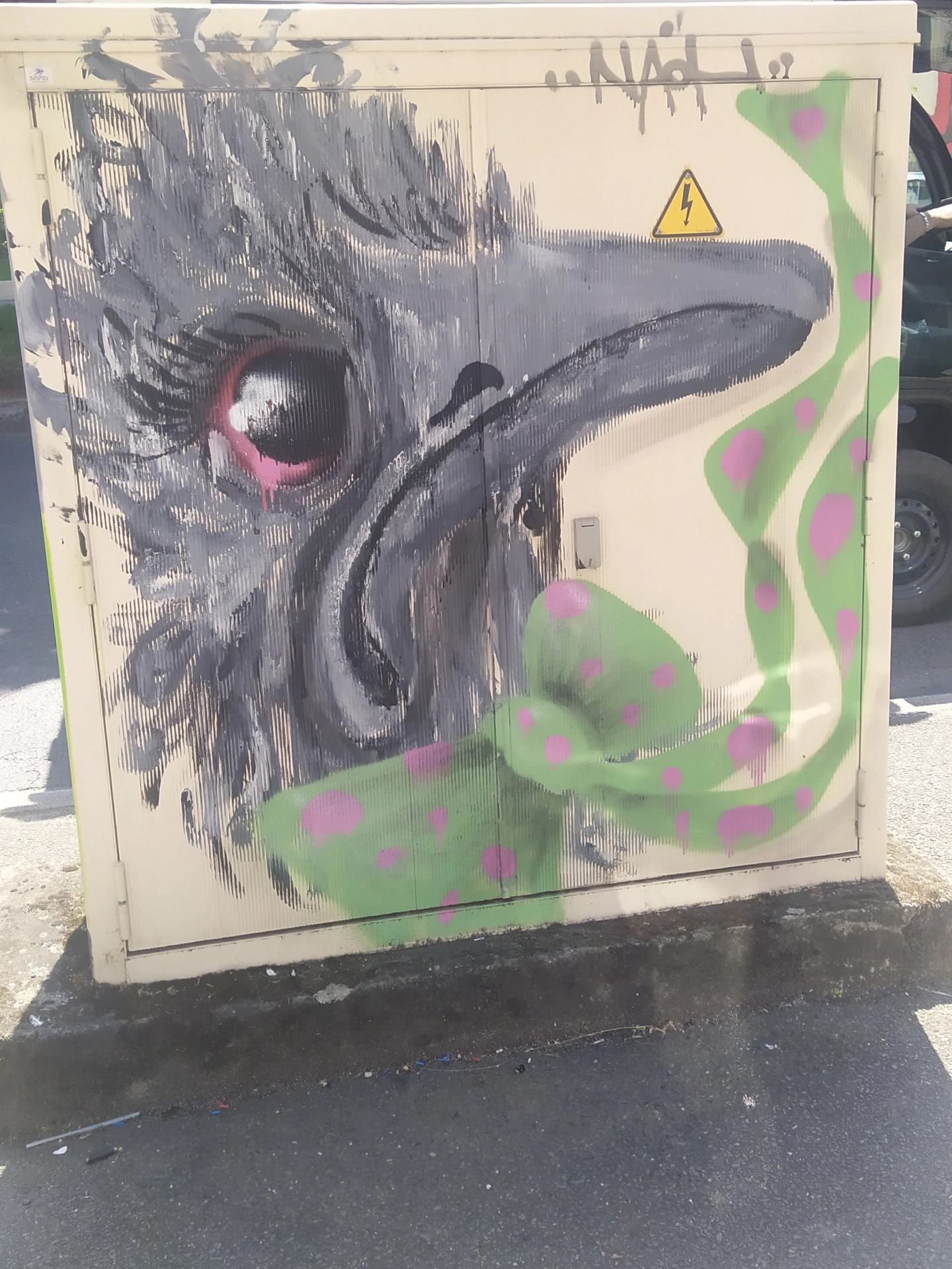 Oeuvre de Street Art réalisée par Naoh à Orléans