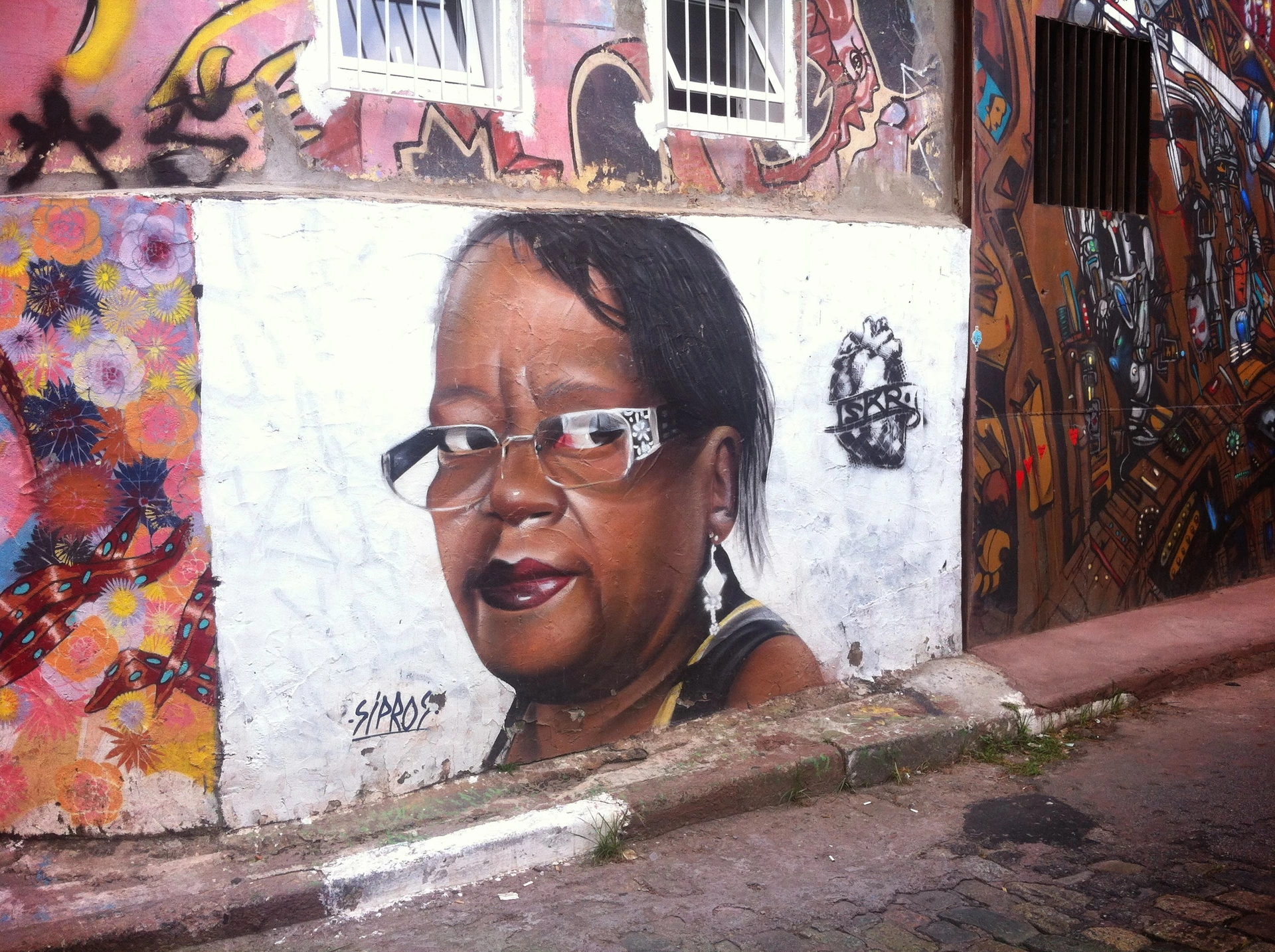 Oeuvre de Street Art à São Paulo