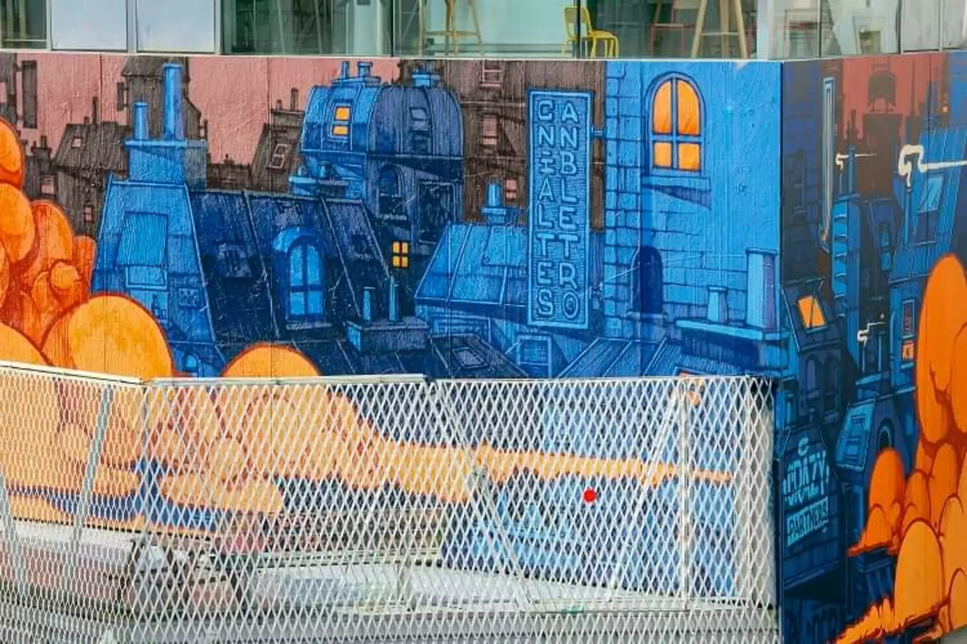 Oeuvre de Street Art réalisée par Cannibal letters à Paris