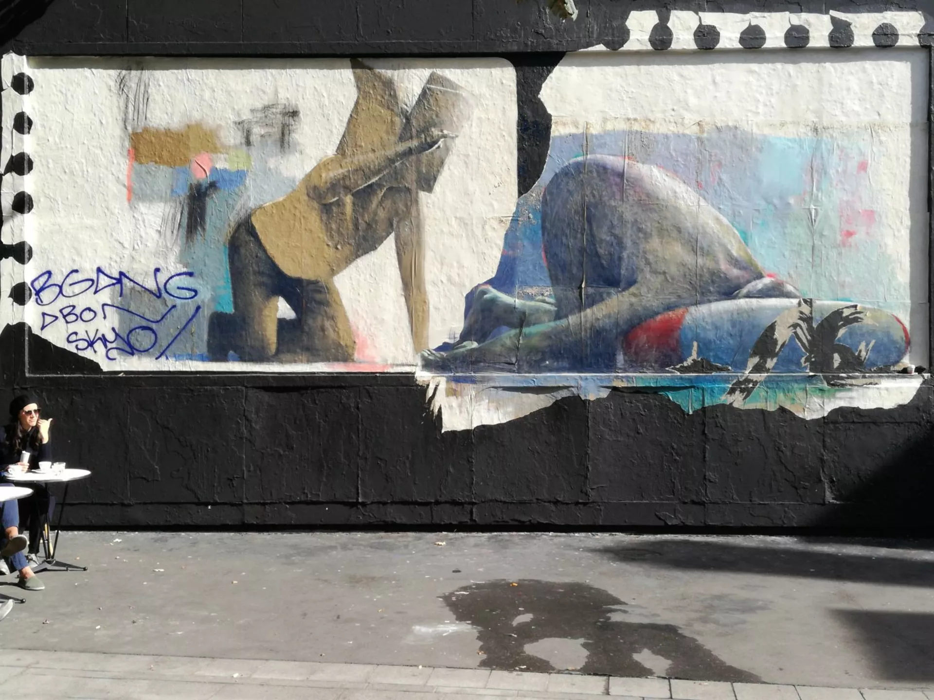 Oeuvre de Street Art réalisée par Philippe Herard à Paris
