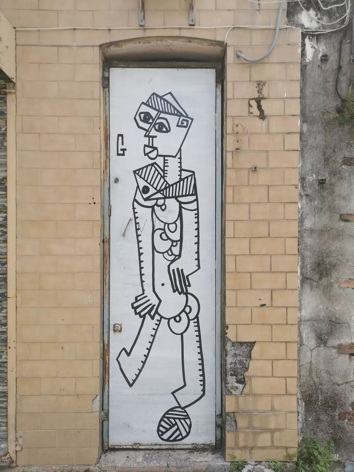 Oeuvre de Street Art à Fort-de-France