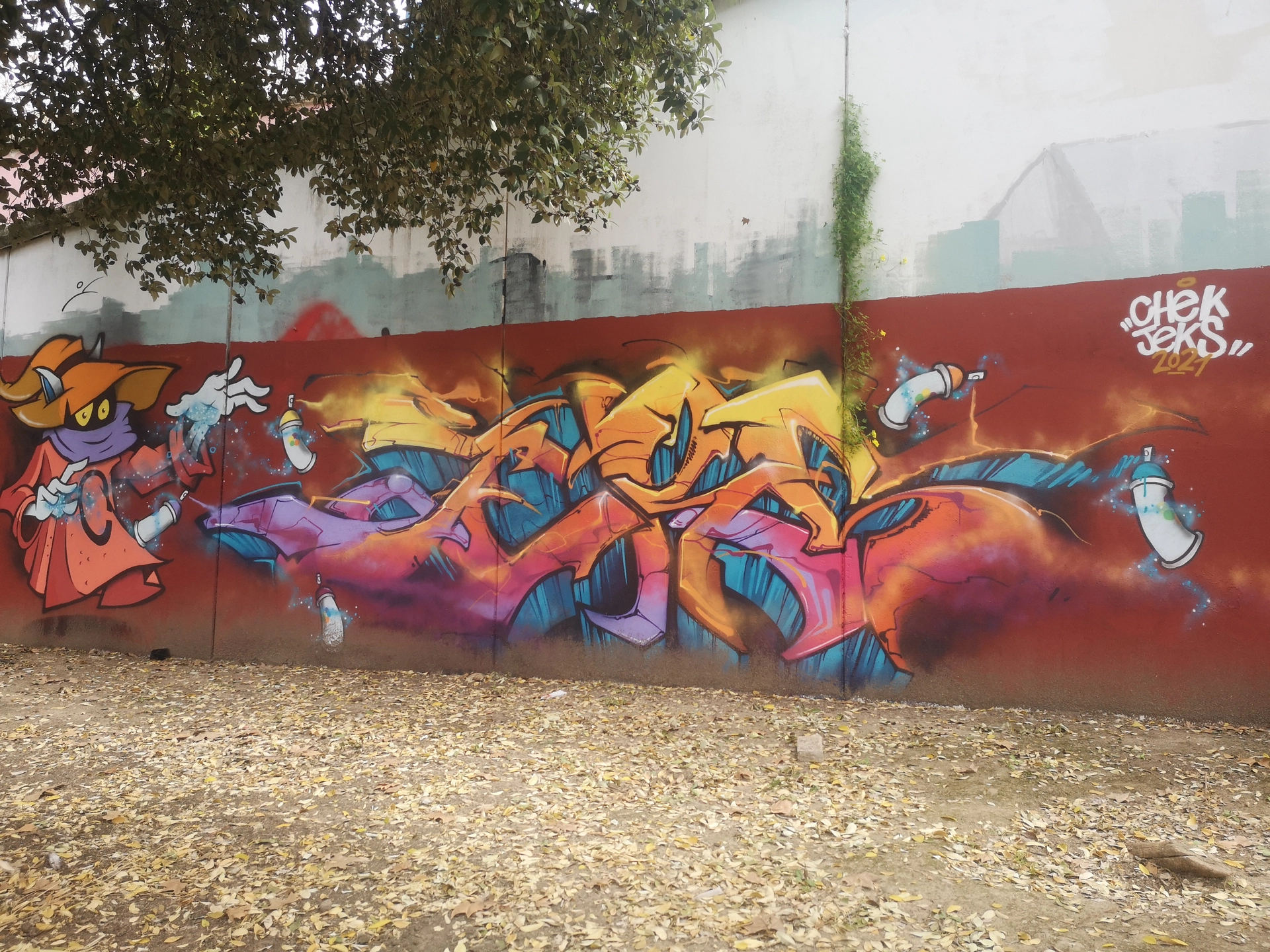 Oeuvre de Street Art à Seville