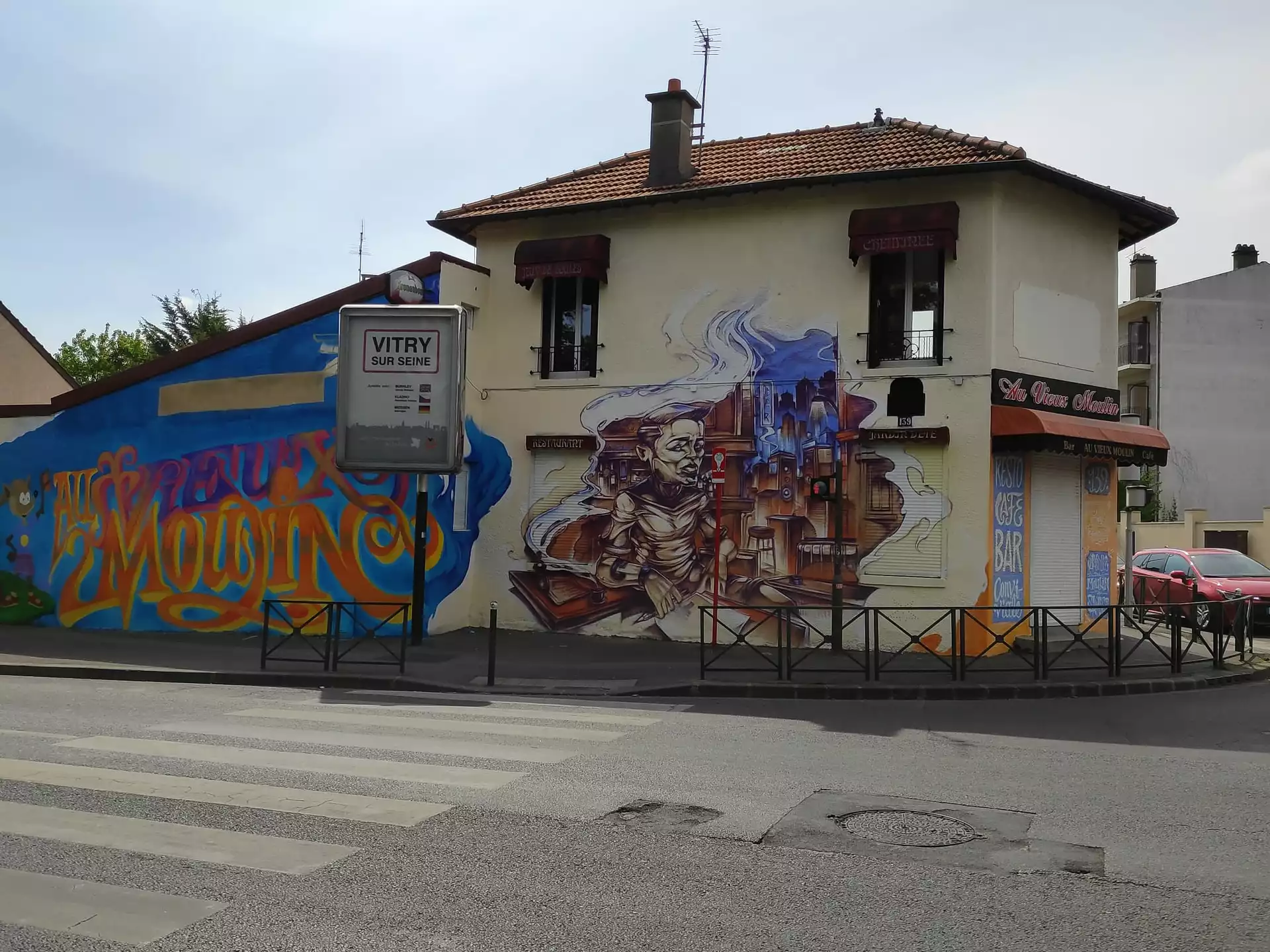 Oeuvre de Street Art à Vitry-sur-Seine