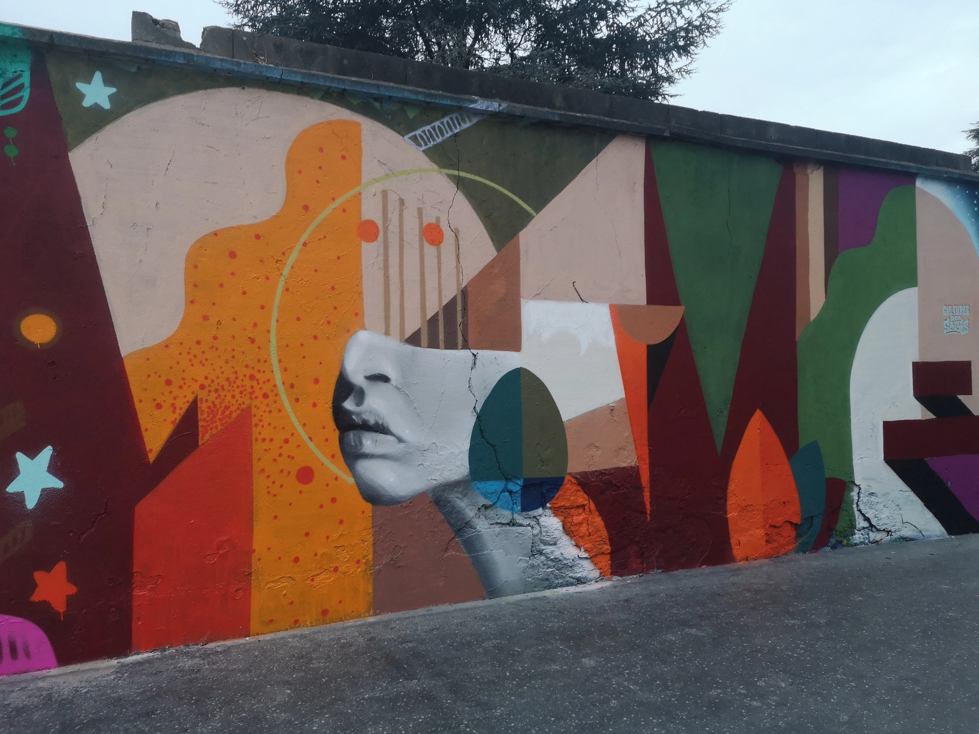 Oeuvre de Street Art réalisée par Skio à Paris