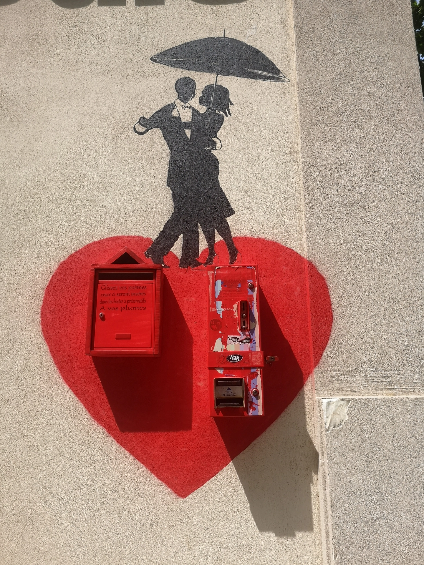 Oeuvre de Street Art à Bastia