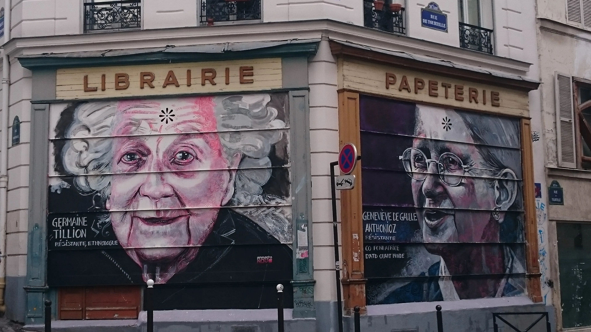 Oeuvre de Street Art réalisée par Ernesto Novo à Paris