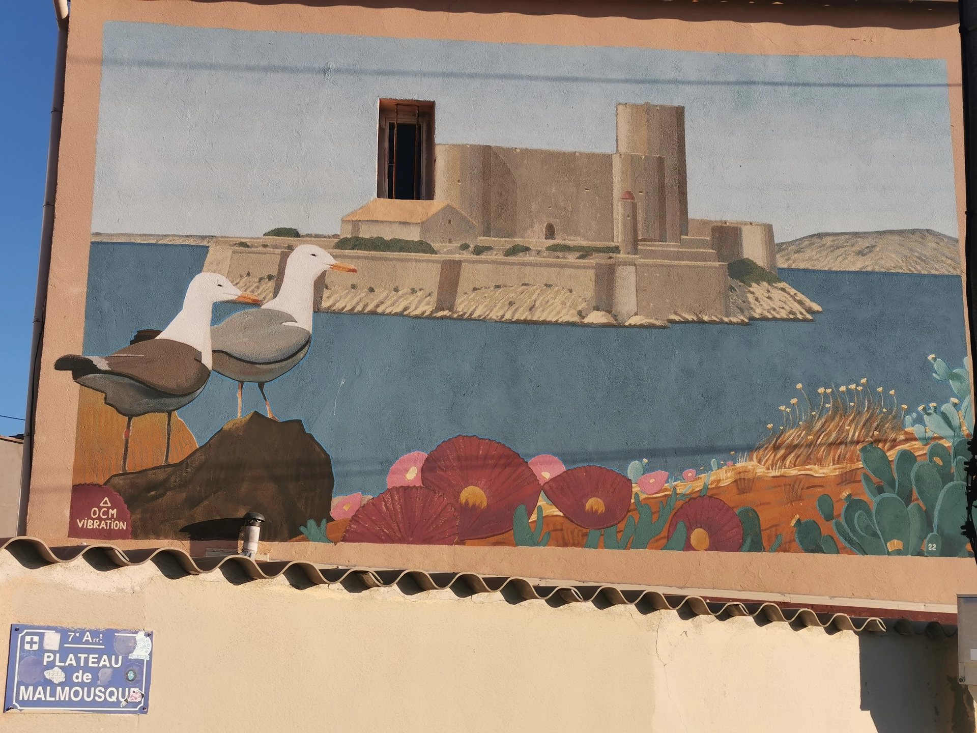 Oeuvre de Street Art à Marseille