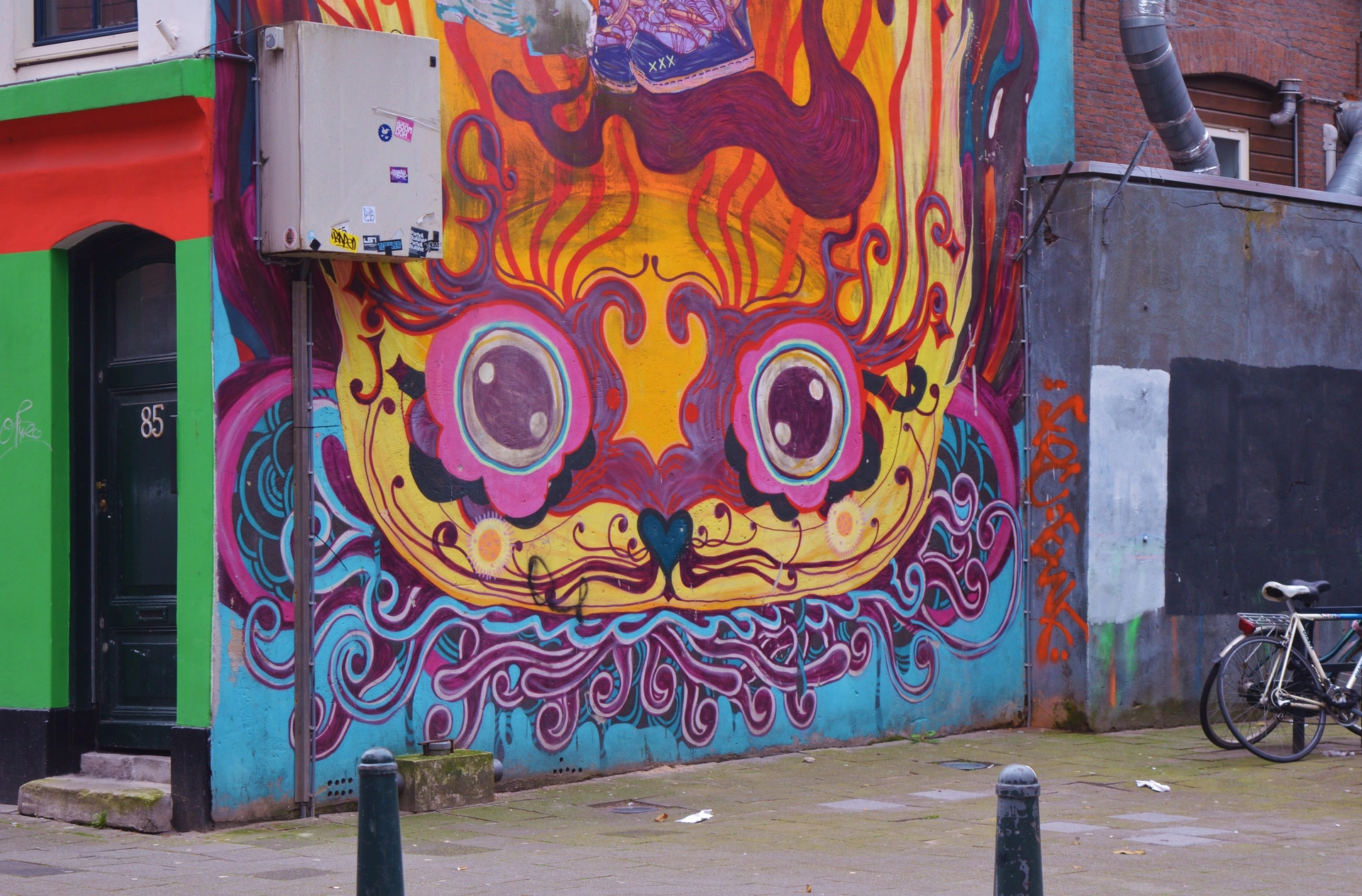Oeuvre de Street Art réalisée par Ramon martins à Rotterdam