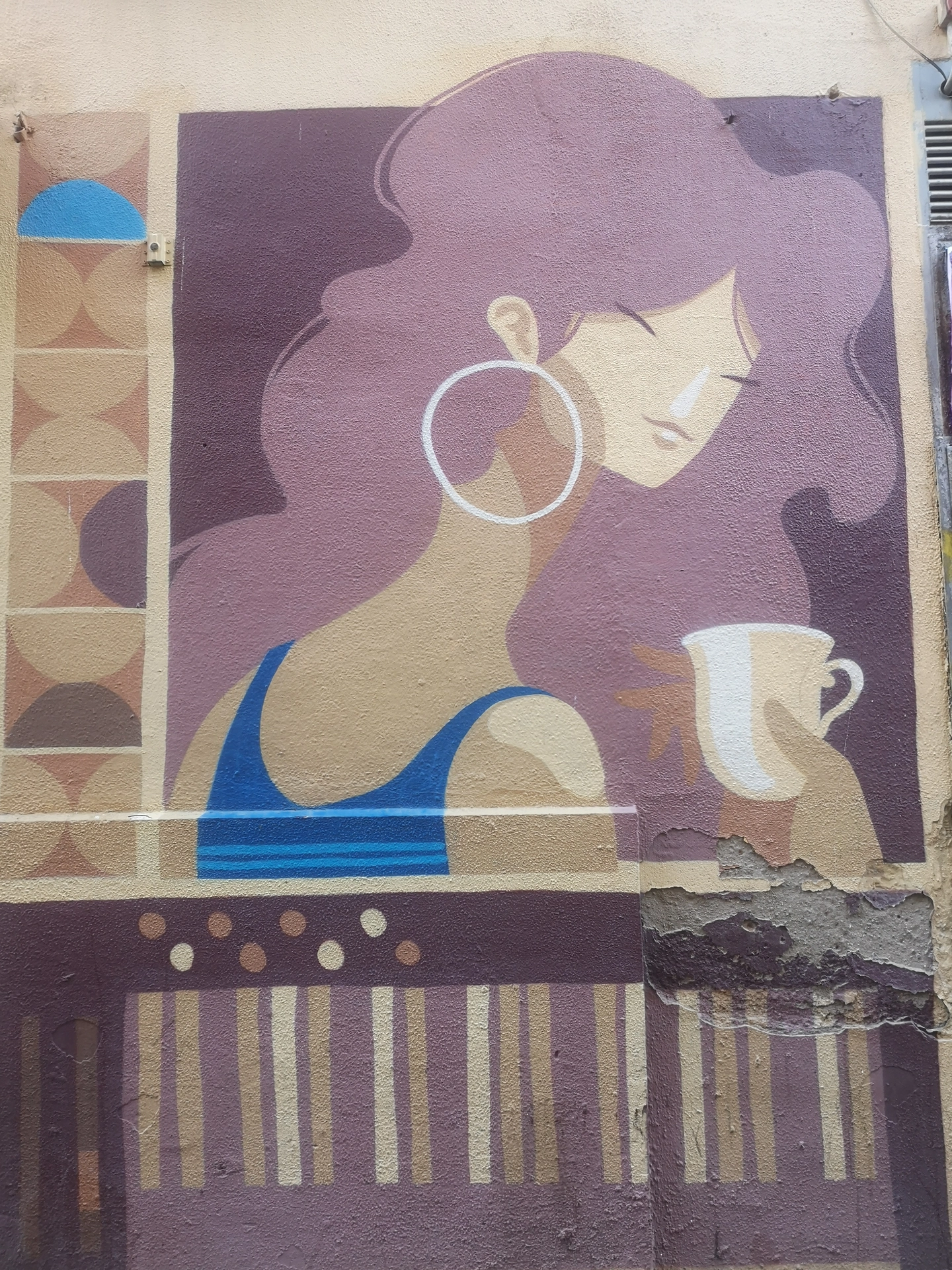 Oeuvre de Street Art à Seville