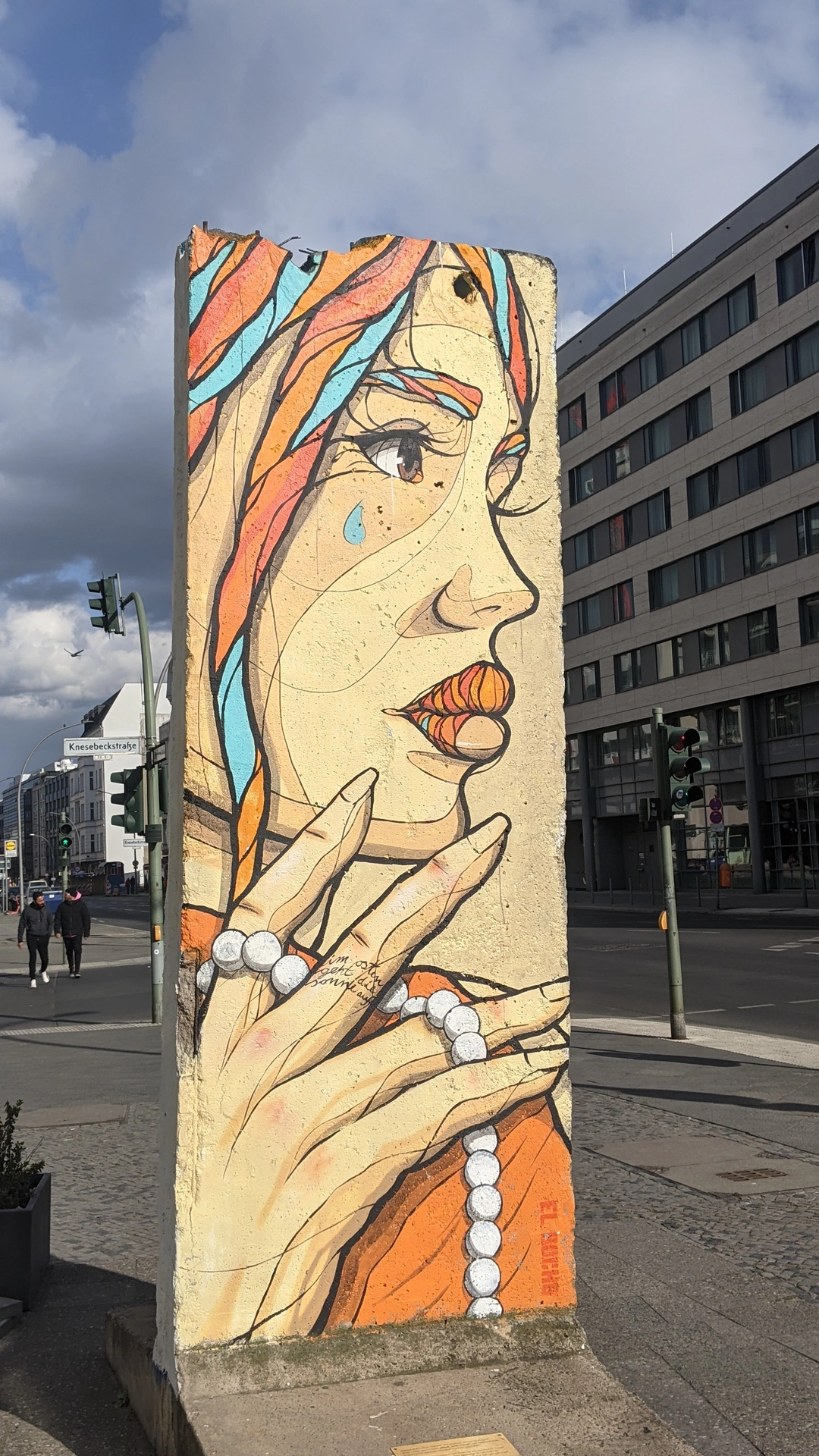 Oeuvre de Street Art réalisée par El bocho à Berlin
