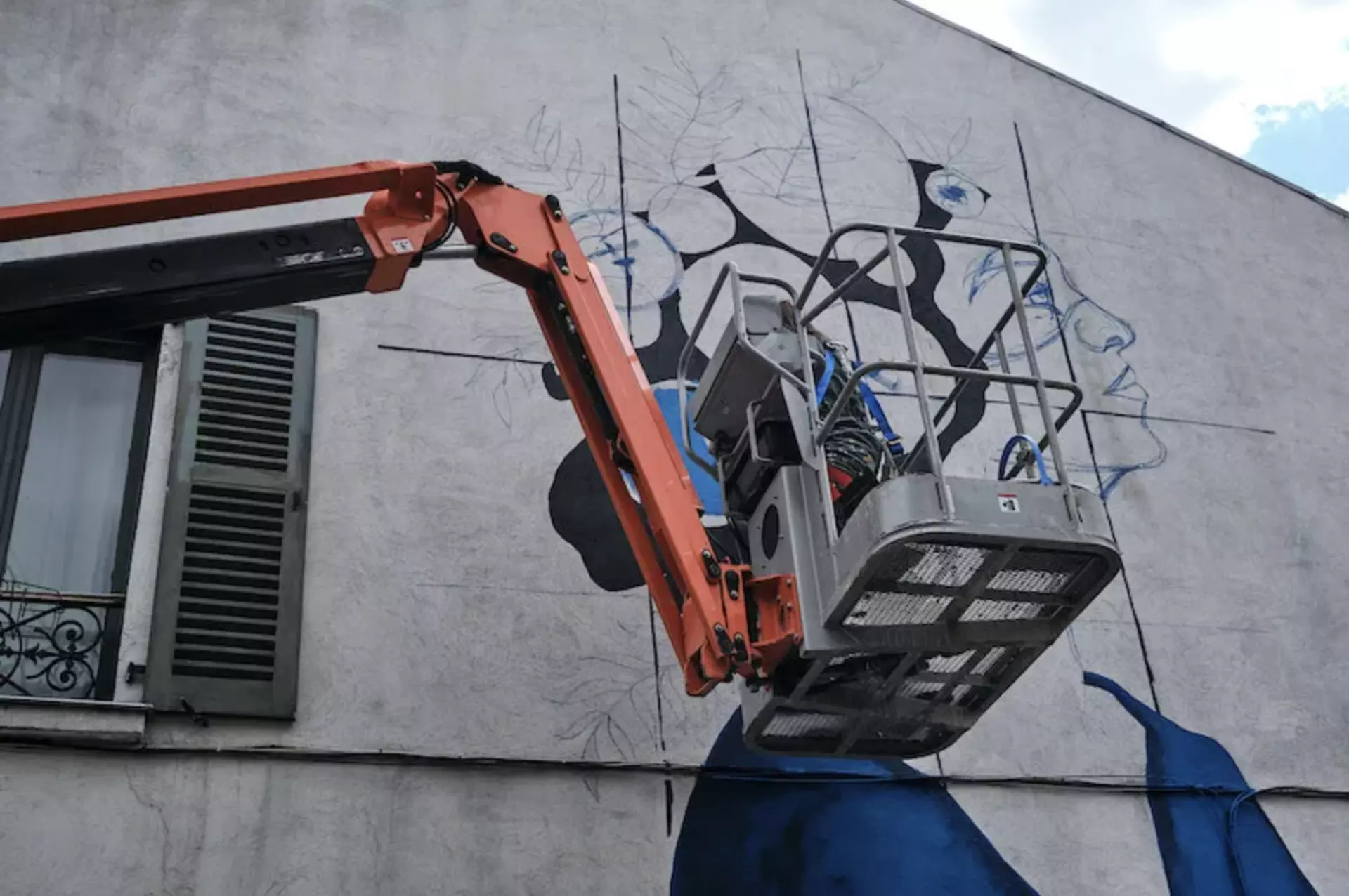 Oeuvre de Street Art réalisée par Tanala à Le Pré-Saint-Gervais