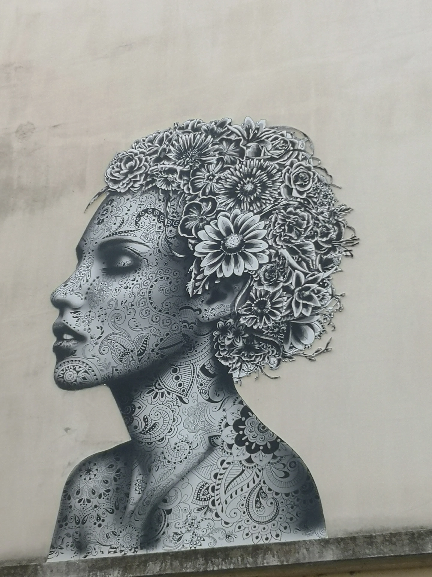 Oeuvre de Street Art réalisée par Aydar à Paris