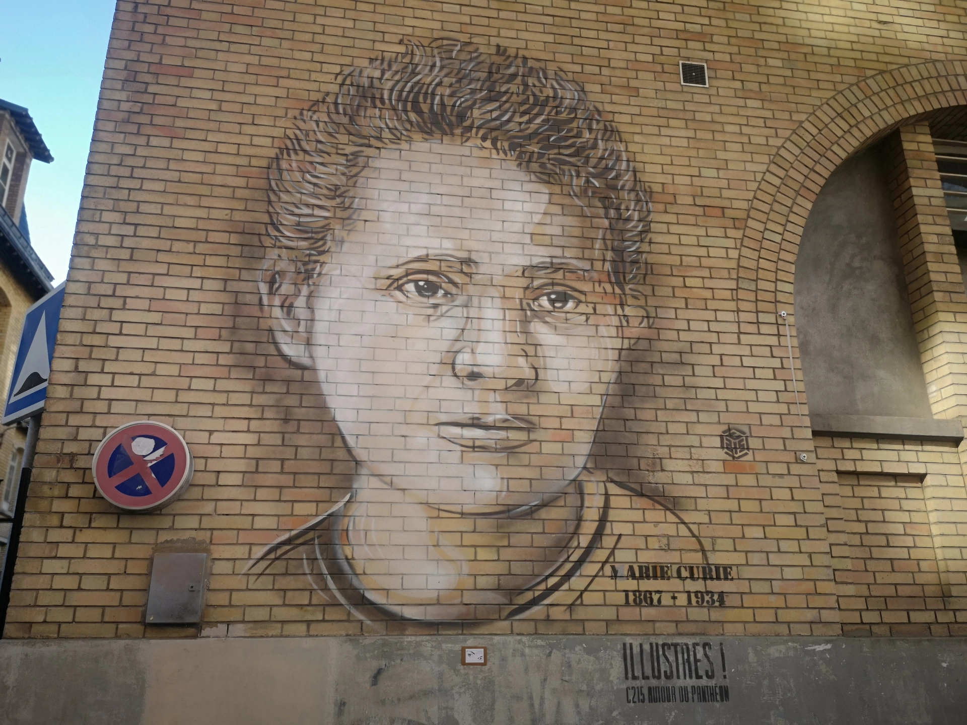 Oeuvre de Street Art réalisée par C215 à Paris