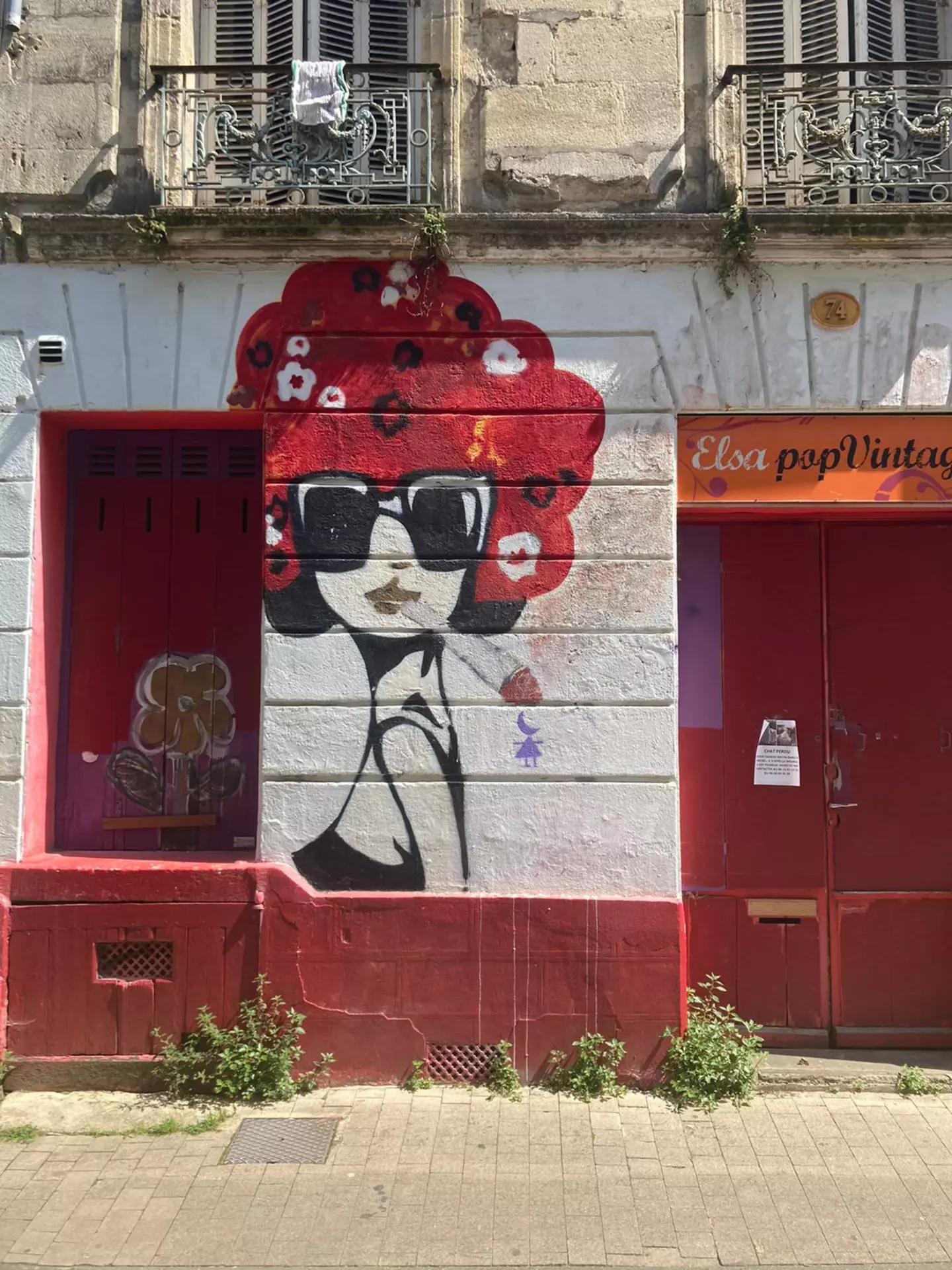 Oeuvre de Street Art à Bordeaux