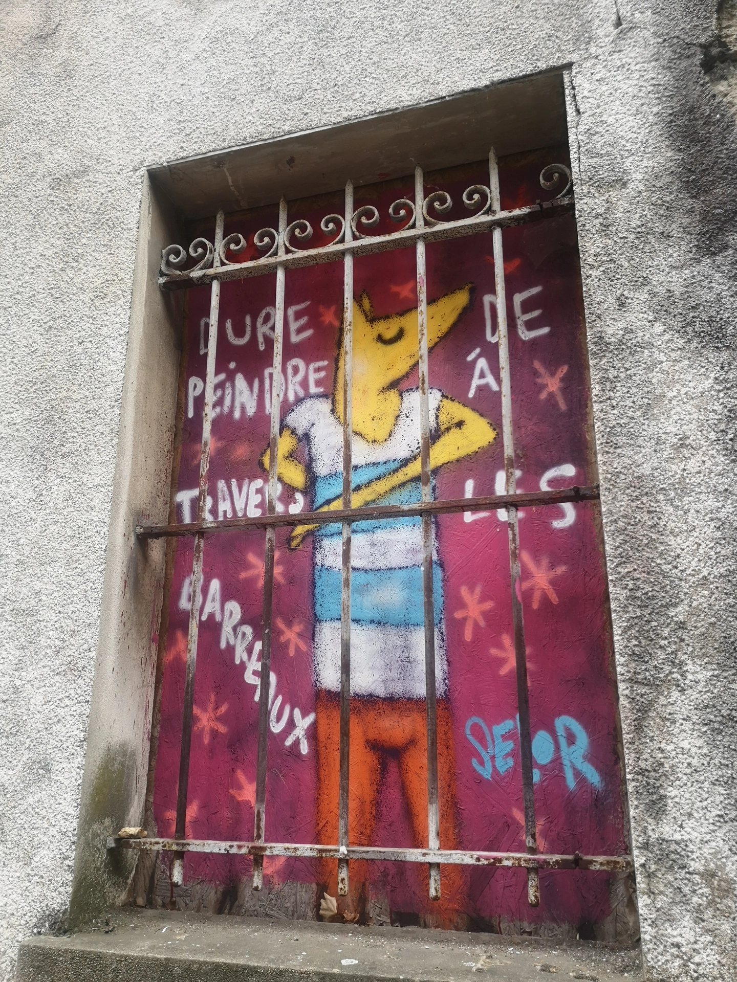 Oeuvre de Street Art réalisée par Selor à Orléans