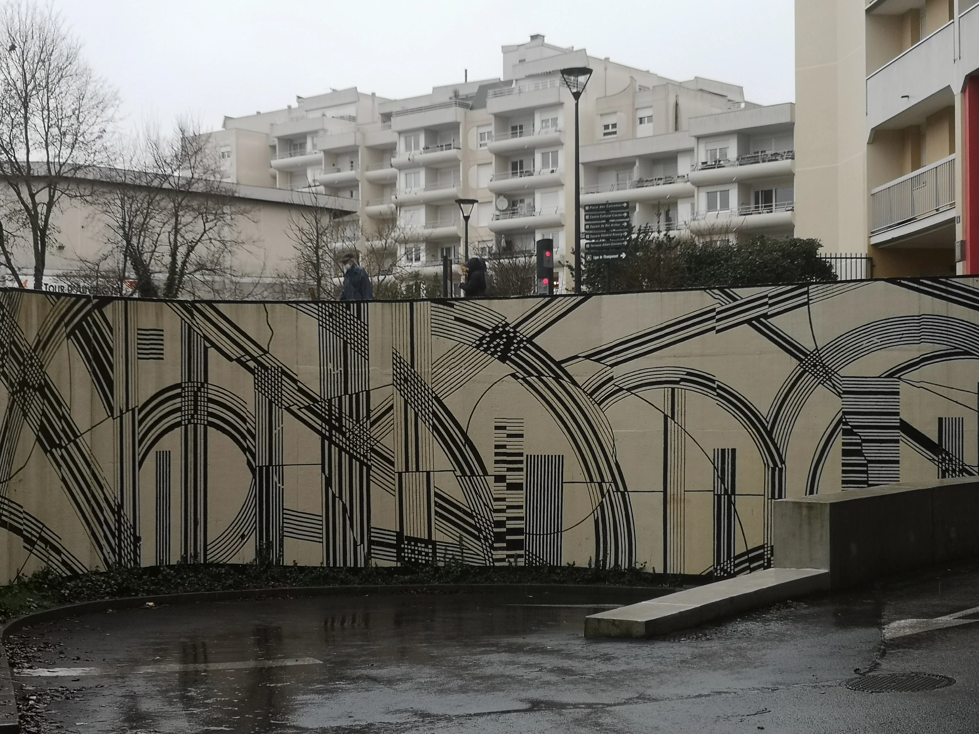 Oeuvre de Street Art réalisée par Sten &amp; lex à Rennes
