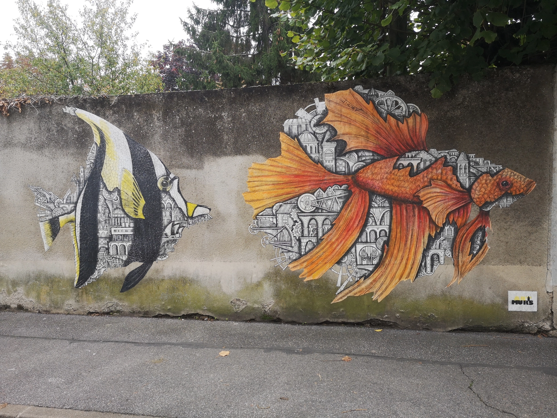 Oeuvre de Street Art réalisée par Ardif à Champigny-sur-Marne