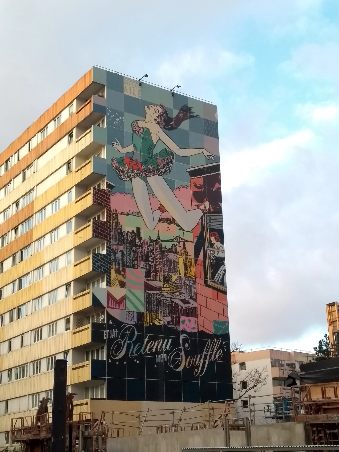Oeuvre de Street Art réalisée par Faile à Paris